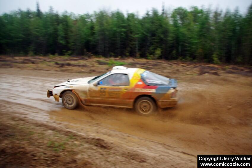 Kevin Schmidt / Kyle Roberts Mazda RX-7 on SS6, J5 South I.