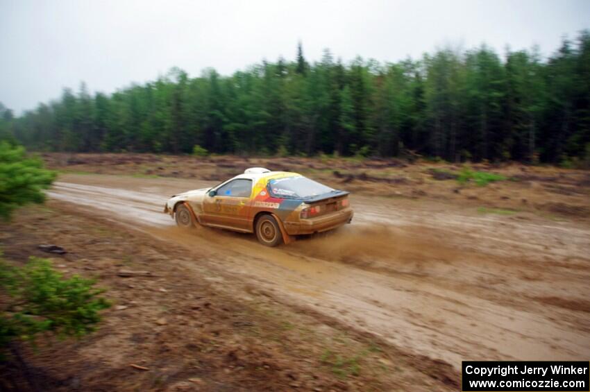 Kevin Schmidt / Kyle Roberts Mazda RX-7 on SS6, J5 South I.