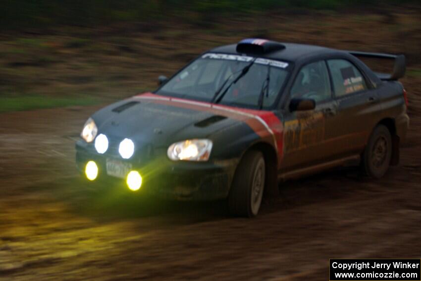 Colin Gleason / Mason Klimek Subaru Impreza 2.5RS on SS6, J5 South I.