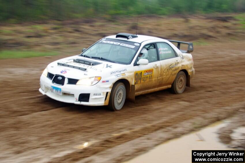 Pete Schaefer / Kevin Dobrowolski Subaru Impreza 2.5i on SS6, J5 South I.