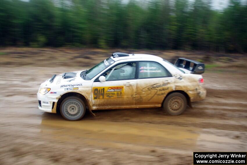 Pete Schaefer / Kevin Dobrowolski Subaru Impreza 2.5i on SS6, J5 South I.