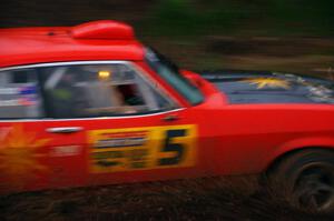 Mike Hurst / Rhianon Gelsomino Ford Capri on SS8, J5 South II.