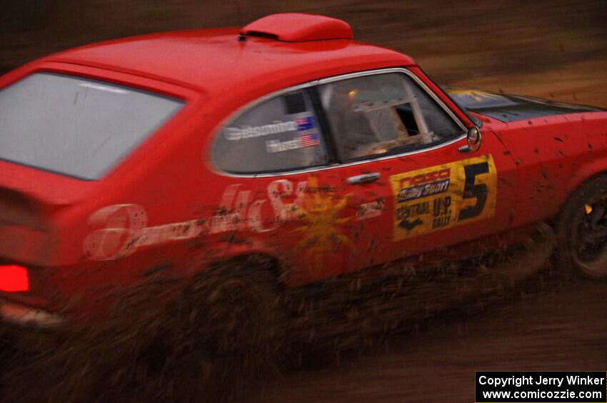 Mike Hurst / Rhianon Gelsomino Ford Capri on SS8, J5 South II.