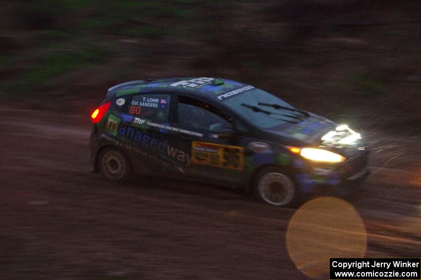 Ryan Sanders / Tabitha Lohr Ford Fiesta ST on SS8, J5 South II.