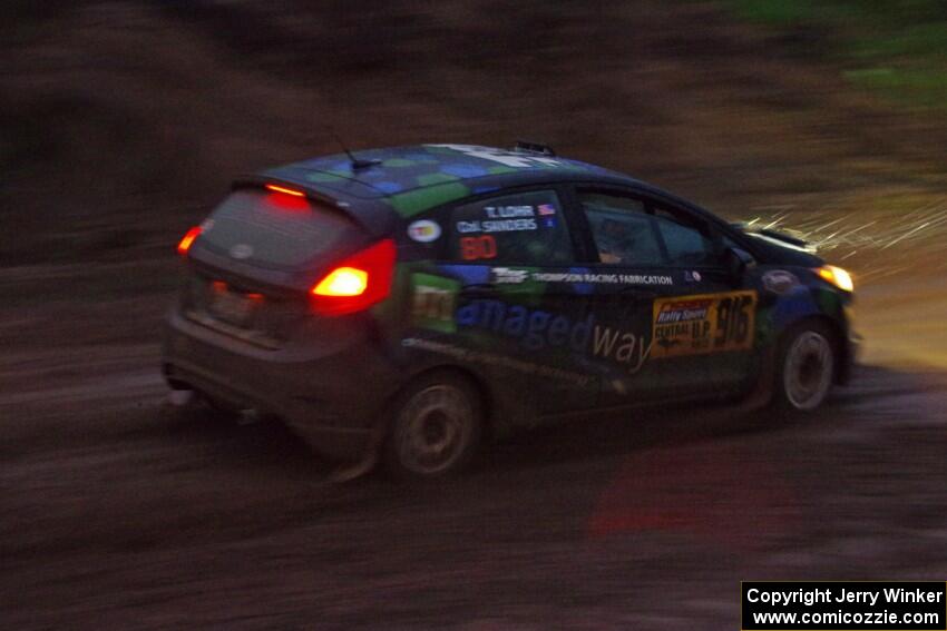 Ryan Sanders / Tabitha Lohr Ford Fiesta ST on SS8, J5 South II.