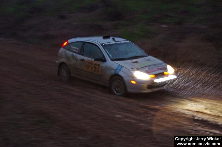 Mohammad Salehi / Rob McCarter Ford Focus on SS8, J5 South II.