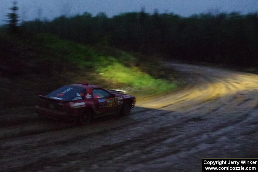 Al Dantes, Jr. / Brandon Snyder Mazda RX-7 LS on SS8, J5 South II.