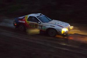 Kevin Schmidt / Kyle Roberts Mazda RX-7 on SS8, J5 South II.