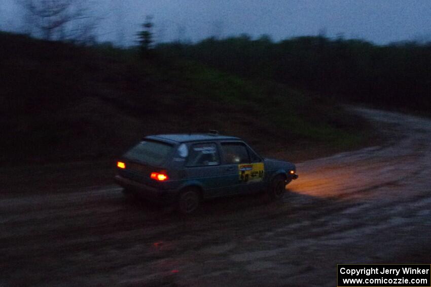 Mark Rokus / Mike Van Alphen VW GTI on SS8, J5 South II.