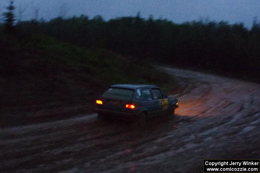 Mark Rokus / Mike Van Alphen VW GTI on SS8, J5 South II.