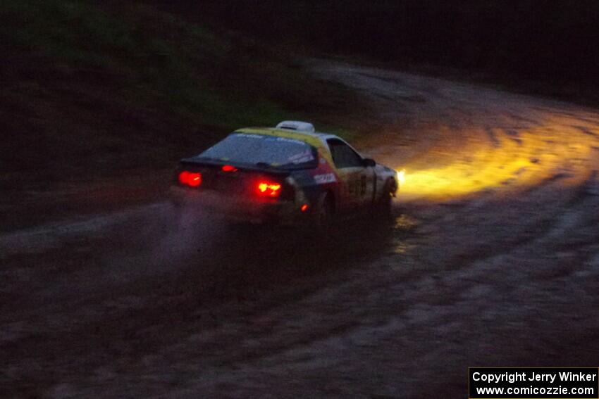 Kevin Schmidt / Kyle Roberts Mazda RX-7 on SS8, J5 South II.