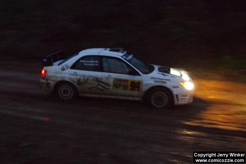 Pete Schaefer / Kevin Dobrowolski Subaru Impreza 2.5i  on SS8, J5 South II.