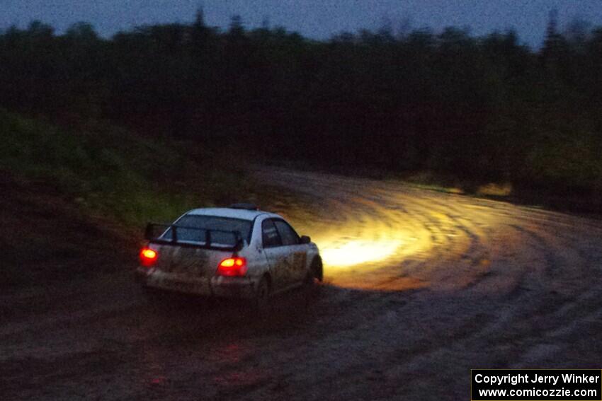 Pete Schaefer / Kevin Dobrowolski Subaru Impreza 2.5i on SS8, J5 South II.