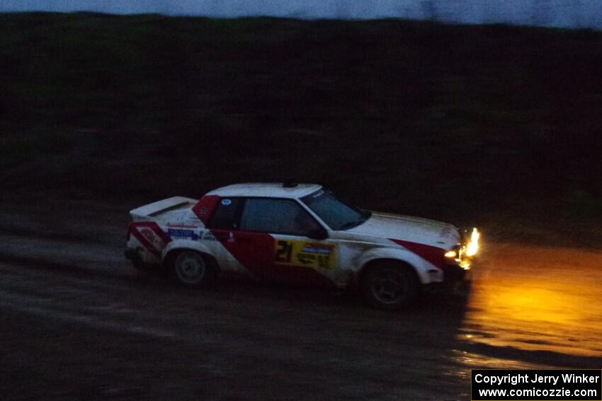 Eric Anderson / Phil Jeannot Toyota Celica GTS on SS8, J5 South II.