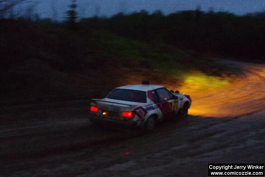 Eric Anderson / Phil Jeannot Toyota Celica GTS on SS8, J5 South II.