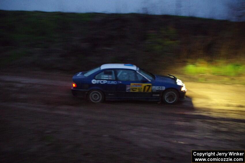 Ryan George / Heather Stieber-George BMW M3 on SS8, J5 South II.