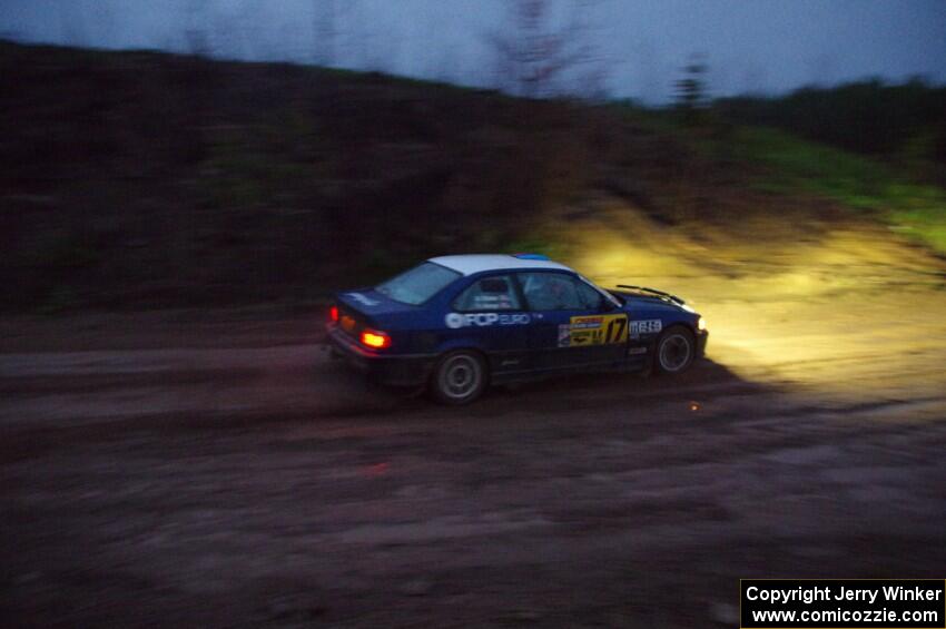 Ryan George / Heather Stieber-George BMW M3 on SS8, J5 South II.