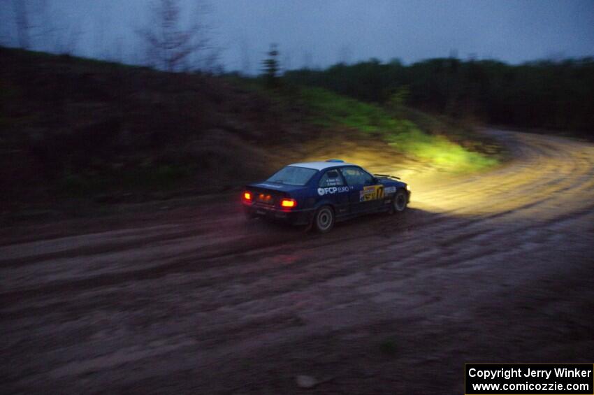 Ryan George / Heather Stieber-George BMW M3 on SS8, J5 South II.