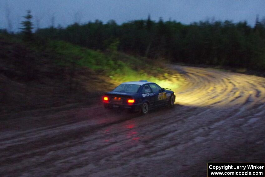 Ryan George / Heather Stieber-George BMW M3 on SS8, J5 South II.