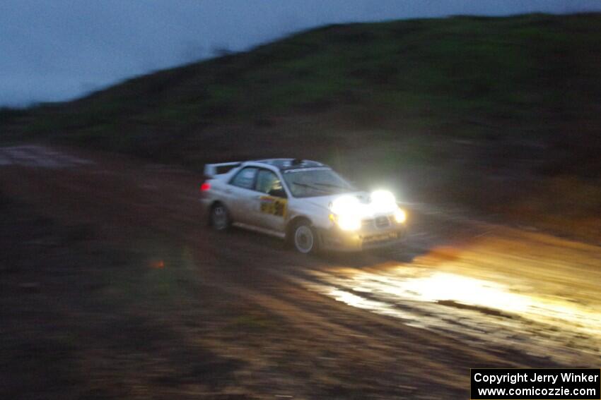 Ian McCarty / Makisa Upton Subaru Impreza 2.5RS on SS8, J5 South II.