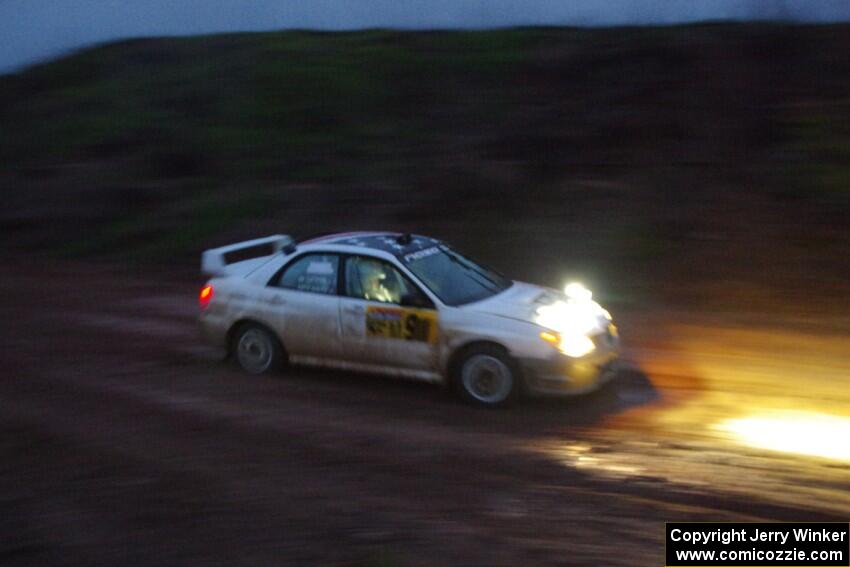 Ian McCarty / Makisa Upton Subaru Impreza 2.5RS on SS8, J5 South II.