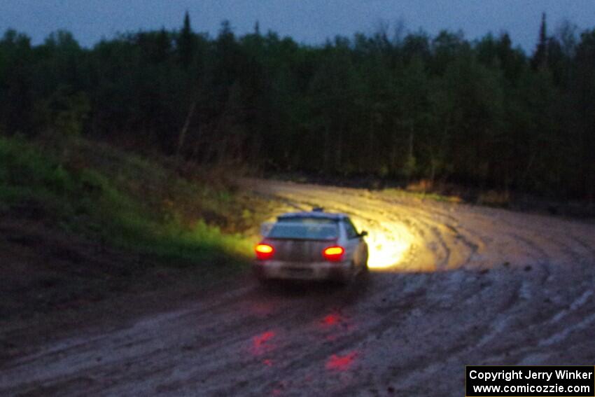 Ian McCarty / Makisa Upton Subaru Impreza 2.5RS on SS8, J5 South II.