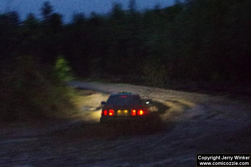 Carlos Neto / Aris Mantopoulos Audi 80 Quattro on SS8, J5 South II.