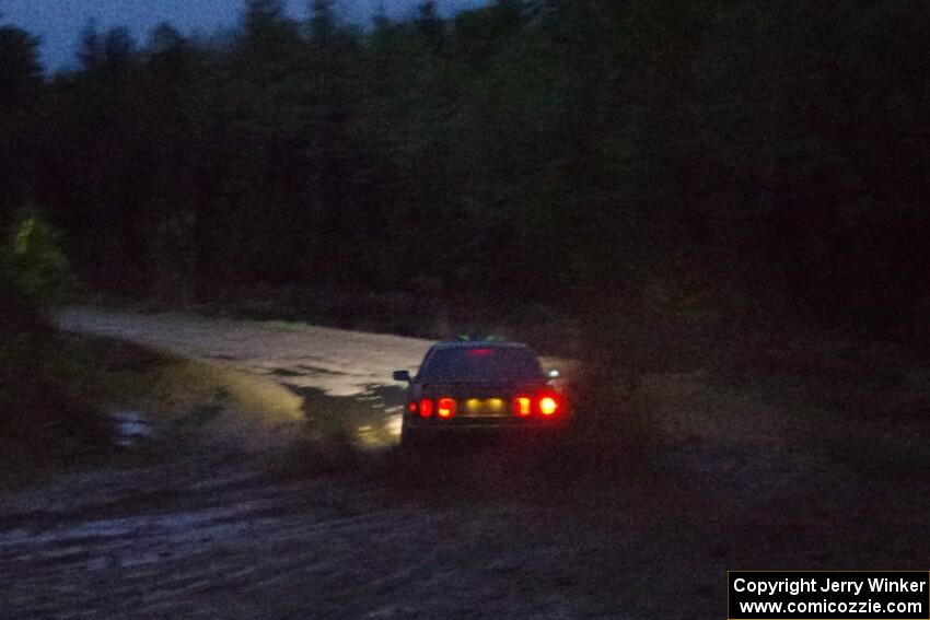 Carlos Neto / Aris Mantopoulos Audi 80 Quattro on SS8, J5 South II.