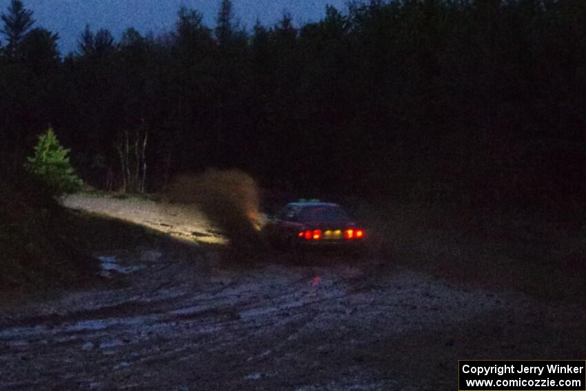 Carlos Neto / Aris Mantopoulos Audi 80 Quattro on SS8, J5 South II.