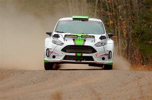 Kyle Tilley / Sarah Freeze Ford Fiesta R5 on SS1.