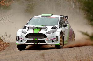 Kyle Tilley / Sarah Freeze Ford Fiesta R5 on SS1.