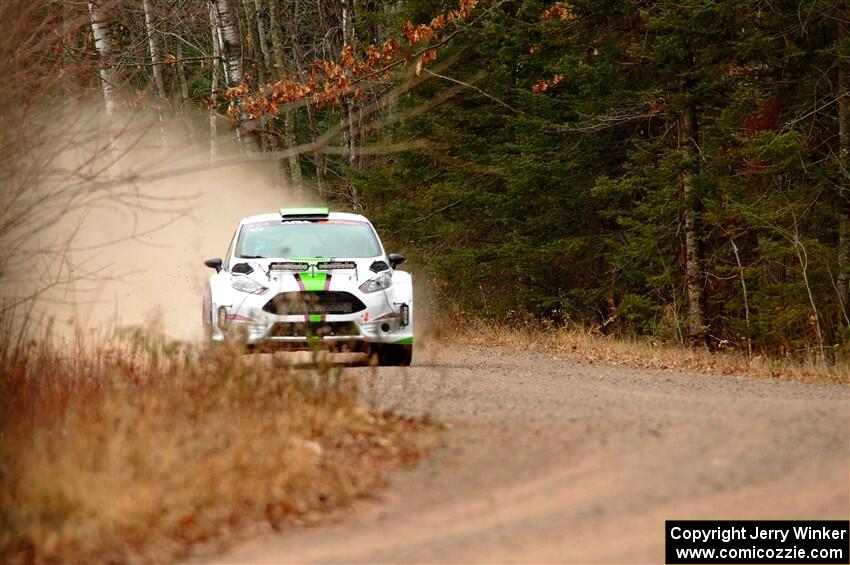 Kyle Tilley / Sarah Freeze Ford Fiesta R5 on SS1.