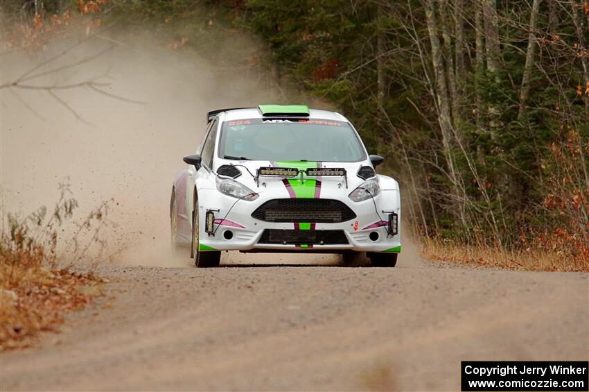 Kyle Tilley / Sarah Freeze Ford Fiesta R5 on SS1.