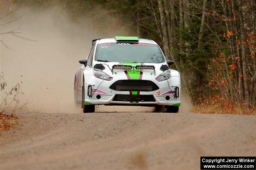 Kyle Tilley / Sarah Freeze Ford Fiesta R5 on SS1.