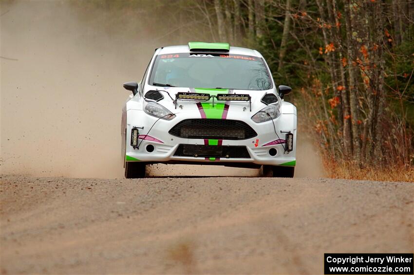 Kyle Tilley / Sarah Freeze Ford Fiesta R5 on SS1.