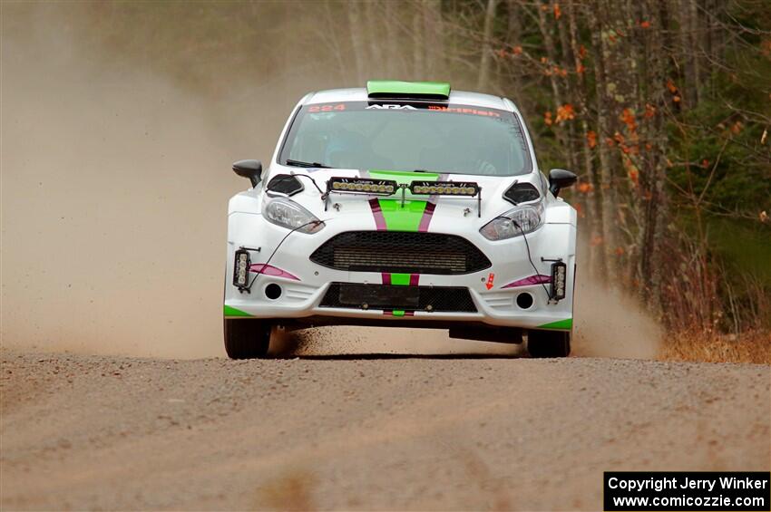 Kyle Tilley / Sarah Freeze Ford Fiesta R5 on SS1.