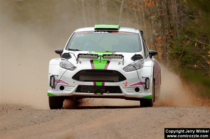 Kyle Tilley / Sarah Freeze Ford Fiesta R5 on SS1.