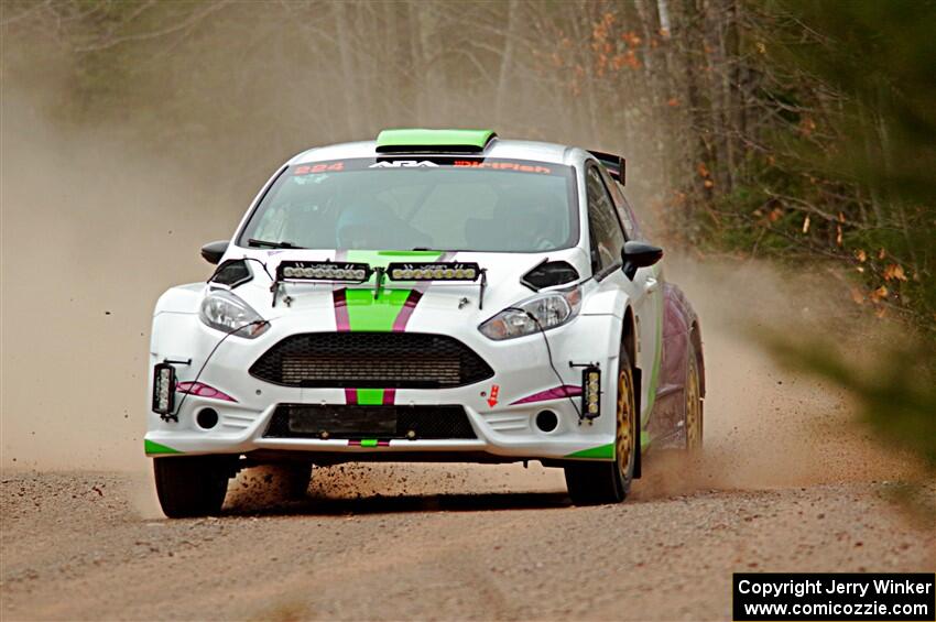 Kyle Tilley / Sarah Freeze Ford Fiesta R5 on SS1.