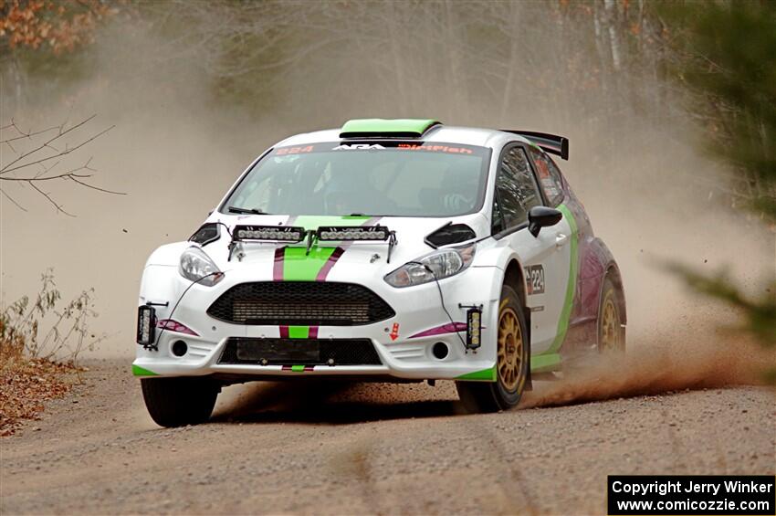 Kyle Tilley / Sarah Freeze Ford Fiesta R5 on SS1.