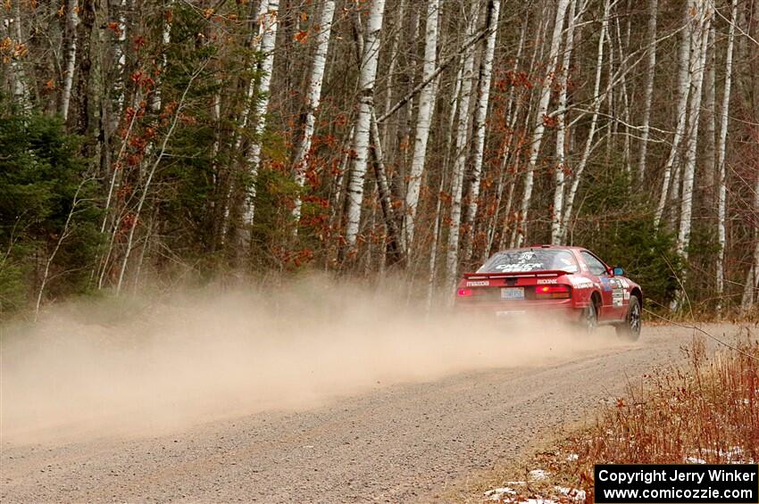 Al Dantes, Jr. / Marty Passuello Mazda RX-7 LS on SS1.