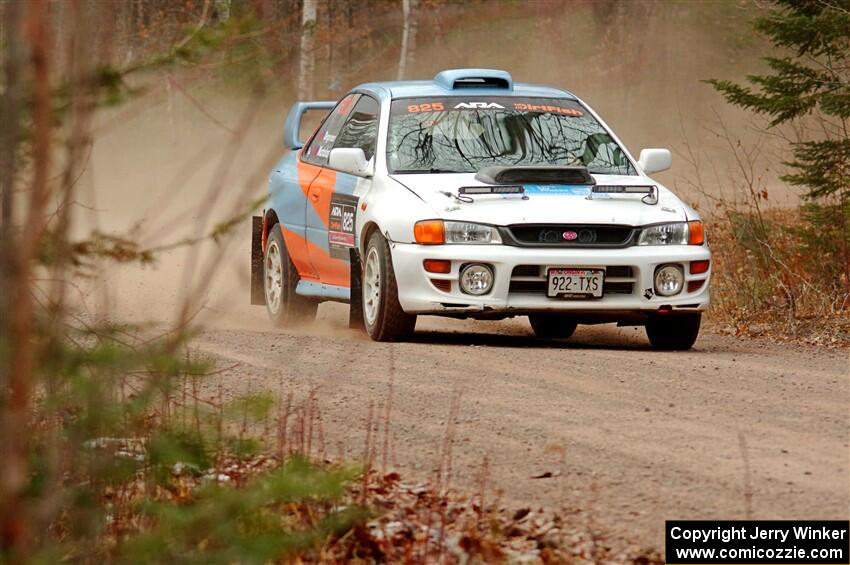 Tyler Matalas / Izaak Degenaer Subaru Impreza LX on SS1.