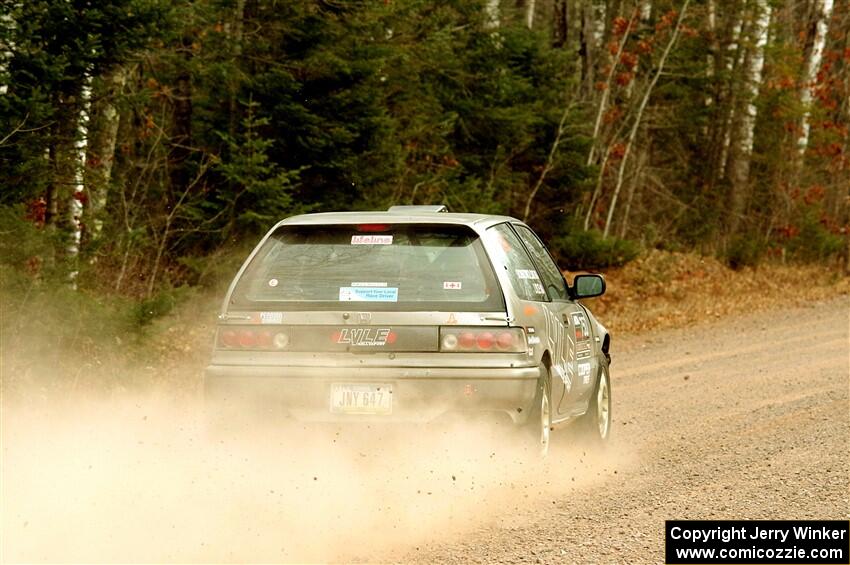 Nick Lyle / Kevin Dobrowolski Honda Civic Si on SS1.