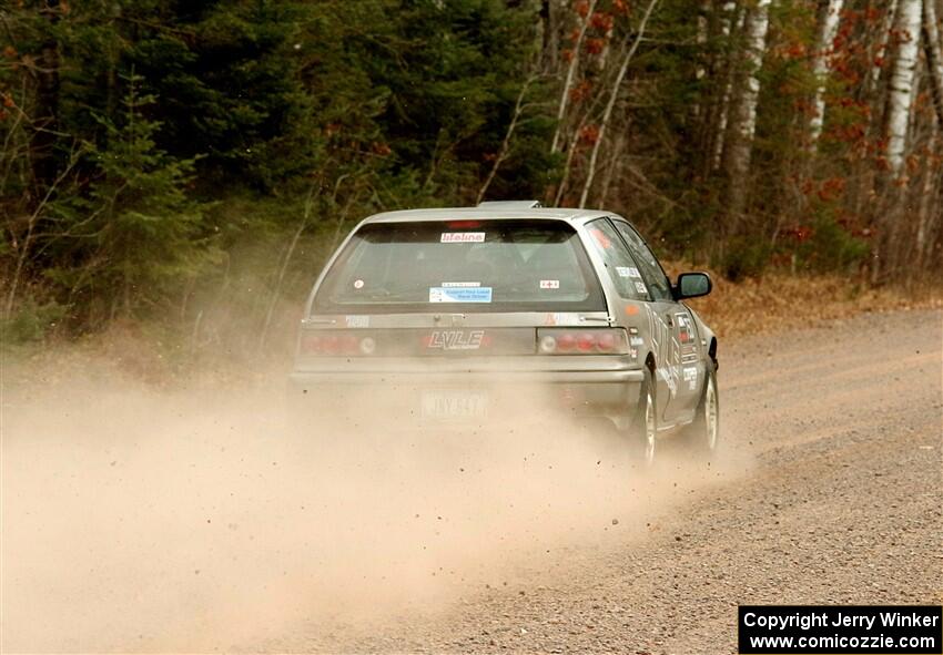 Nick Lyle / Kevin Dobrowolski Honda Civic Si on SS1.