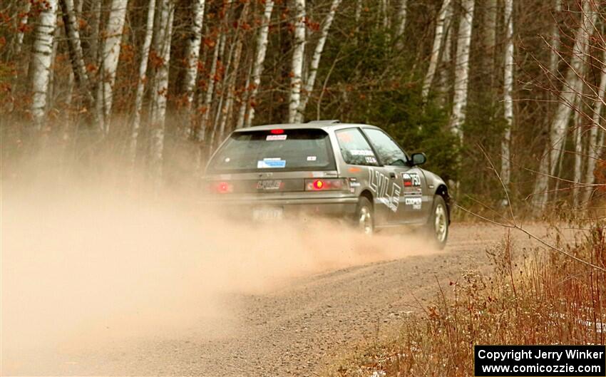 Nick Lyle / Kevin Dobrowolski Honda Civic Si on SS1.