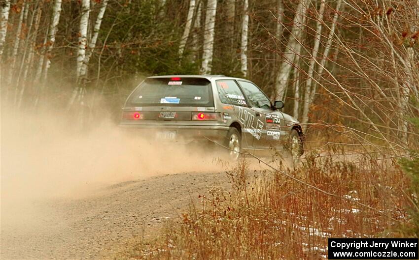 Nick Lyle / Kevin Dobrowolski Honda Civic Si on SS1.