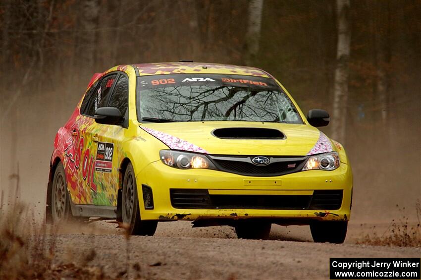 Scott Putnam / Alex Wong Subaru WRX STi on SS1.