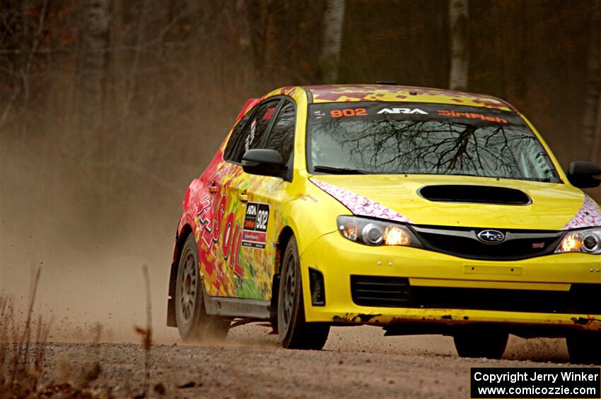 Scott Putnam / Alex Wong Subaru WRX STi on SS1.