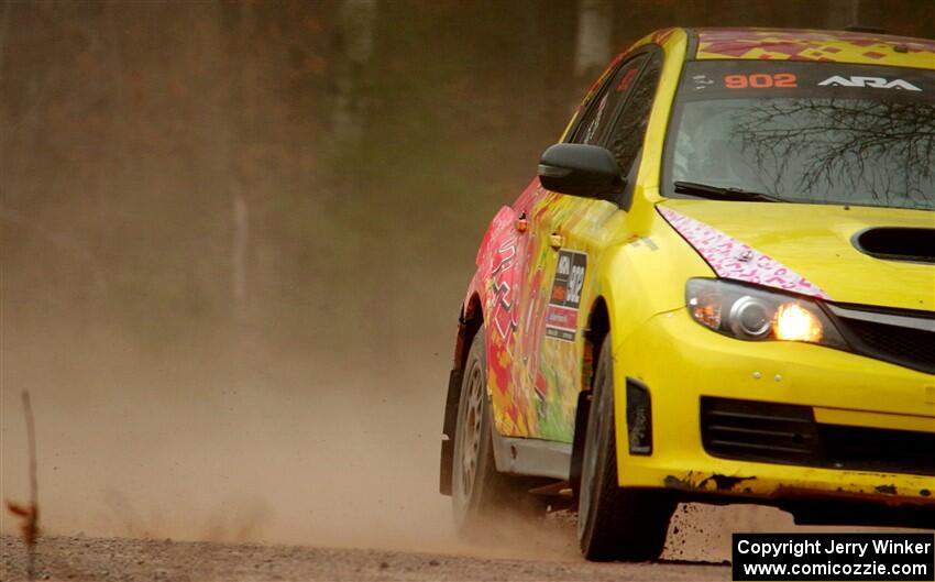 Scott Putnam / Alex Wong Subaru WRX STi on SS1.