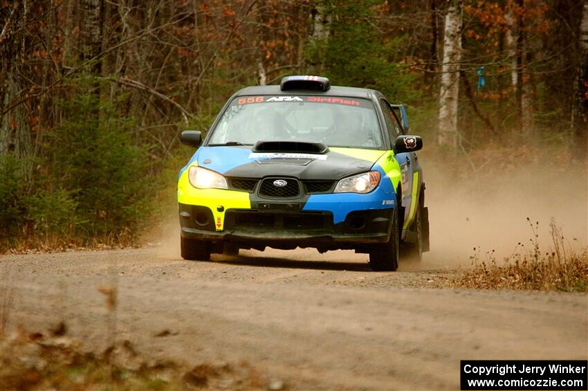 Colin Gleason / Mason Klimek Subaru Impreza 2.5RS on SS1.