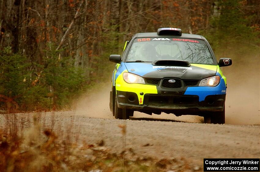 Colin Gleason / Mason Klimek Subaru Impreza 2.5RS on SS1.